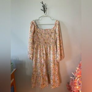 As U Wish Floral Dress L